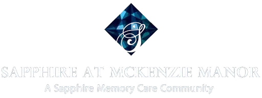 Sapphire At McKenzie Manor White Logo